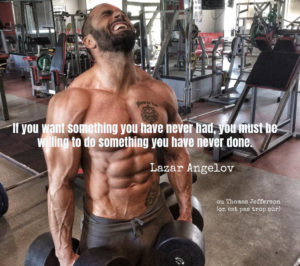 Lazar Angelov motivational quote